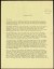 Thumbnail of Letter from M. R. Barnet, NYC to Helen Keller regarding all gover...