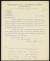 Thumbnail of Letter from Rev. Thomas Cameron, Minister, Westmorland Road Presb...