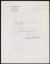 Thumbnail of Letter from James S. Adams, NYC to William Fisher, NYC requesting...