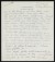 Thumbnail of Partial letter from Florence I. Judson Bradley, New Haven, CT abo...
