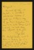 Thumbnail of Letter from Joseph Lash to Marguerite Levine enclosing brief bio ...