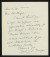 Thumbnail of Letter thanking M. C. Miguel for sending a copy of "Double Blosso...