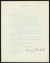 Thumbnail of Letter from Henry J. Haskell to Helen Keller thanking her for her...