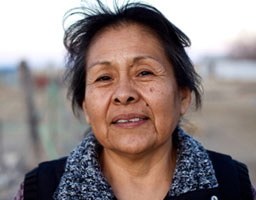 picture of older native American woman