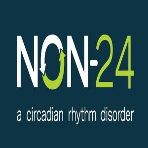 non-24. a circadian rhythm disorder.