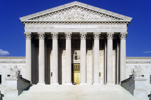  West face of the United States Supreme Court building in Washington, D.C.