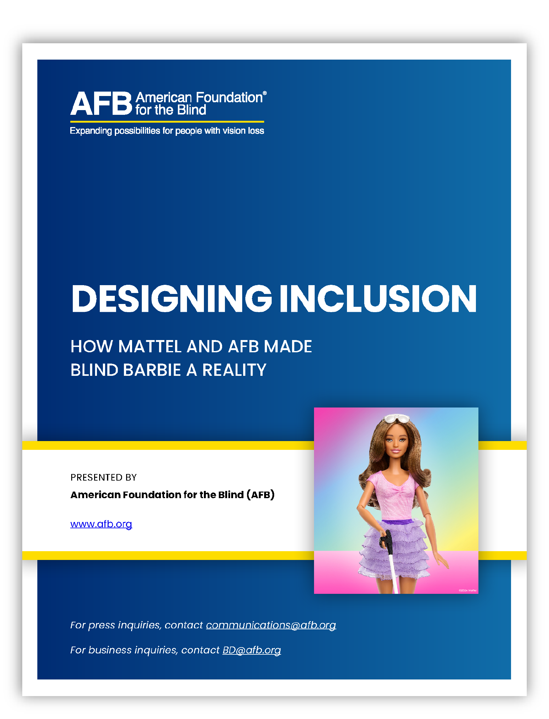 Designing Inclusion Report Cover
